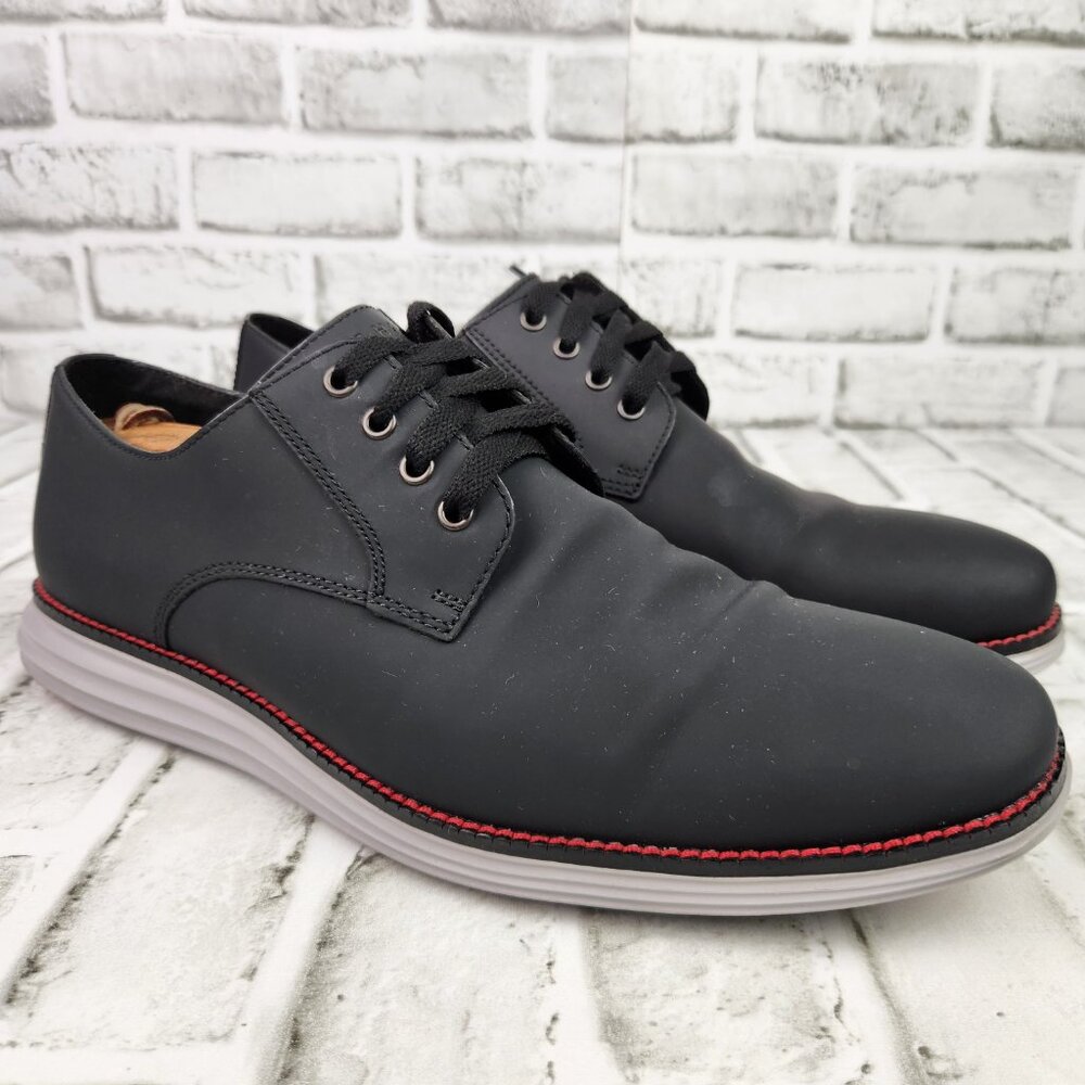 Cole Haan Original Grand Men's Sz 11.5 M Black Leather Oxford Casual Shoe C27997